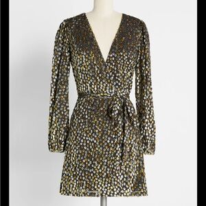 Modcloth NWT Celebration Wrap Dress